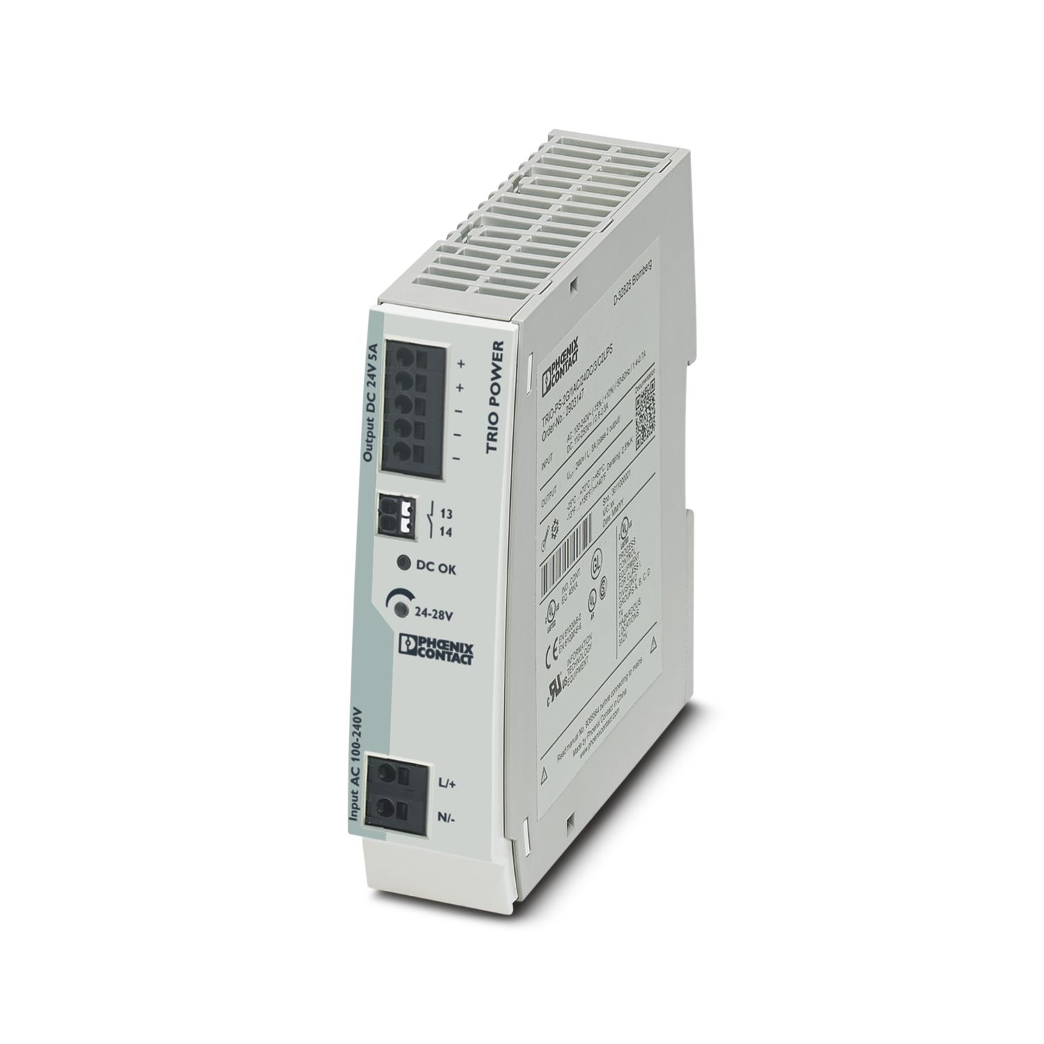 TRIO-PS-2G/1AC/24DC/5 - 電源 - 2903148 | Phoenix Contact TRIO-PS-2G/1AC/24DC/5 - 電源 - 2903148 | Phoenix Contact