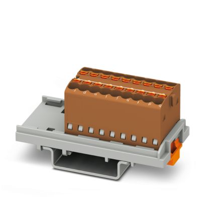 PTFIX 18X1,5-NS35 BN - Verteilerblock