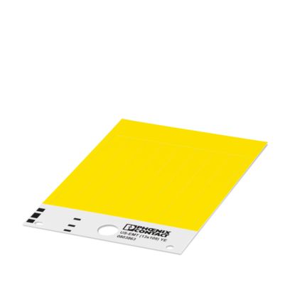 US-EMT (13X109) YE - Einsteckschild