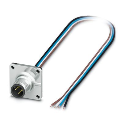 SACC-SQ-M12MS-4CON-25F/0,5 - Device connector front mounting SACC-SQ-M12MS-4CON-25F/0,5 - Device connector front mounting