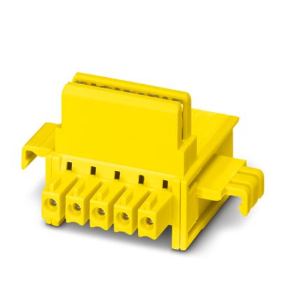 ME 22,5 TBUS 1,5/ 5-ST-3,81 YE - 1PCS - Tragschienen-Busverbinder