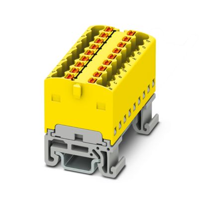 PTFIX 18X1,5-NS15A YE - Verteilerblock
