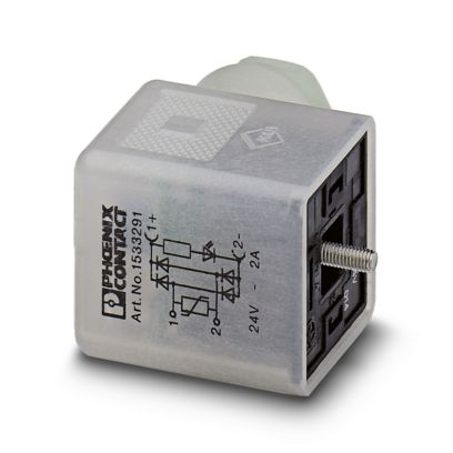 SACC-V-3CON-PG9/A-GVL 12/24 - Valve connector (1533291)