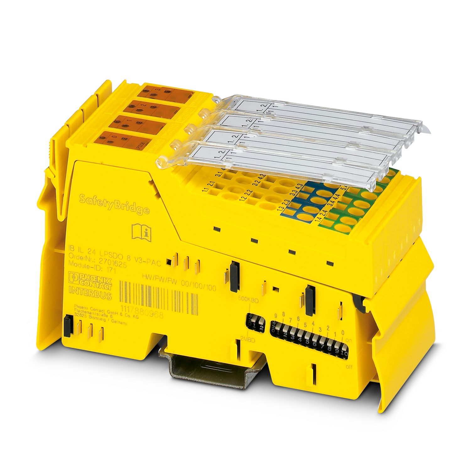 IB IL 24 LPSDO 8 V3-PAC - Safety module - 2701625 | Phoenix IB IL 24 LPSDO 8 V3-PAC - Safety module - 2701625 | Phoenix
