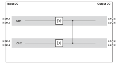 冗余模块-STEP3-DIODE/5-24DC/2X5/1X10/PT