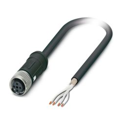 SAC-4P-MS/5,0-28R/FS SCO RAIL - Sensor/actuator cable - 1407324 