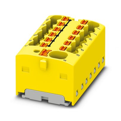 PTFIX 4/12X1,5 YE - Verteilerblock