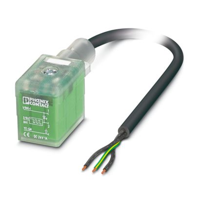 SAC-3P- 1,5-PUR/BI-1L-R-ES - Sensor-/Aktor-Kabel