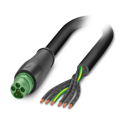 SAC-6P-S15MS/10,0-PUR PE - Powerleitung