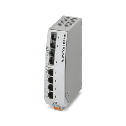 FL SWITCH 1000N-8POE - Industrial Ethernet Switch - 1343031 