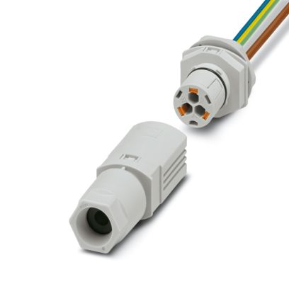 IPD WD 3P2,5 0,5 M25 GY - Panel feed-through (1047354)