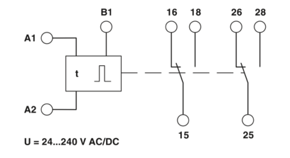 定时器继电器-MACX-TR-1T-MUL