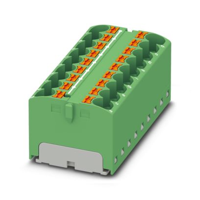 PTFIX 18X4 GN - Distribution block (3273842)