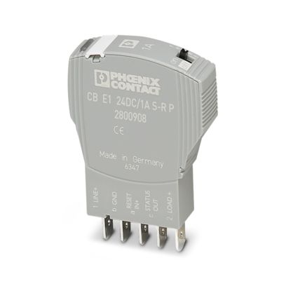 CB E1 24DC/1A S-R P - Electronic circuit breaker (2800908)