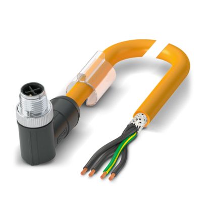 SAC-4P-M12MRS/ 3,0-PUR PE SH - Powerleitung