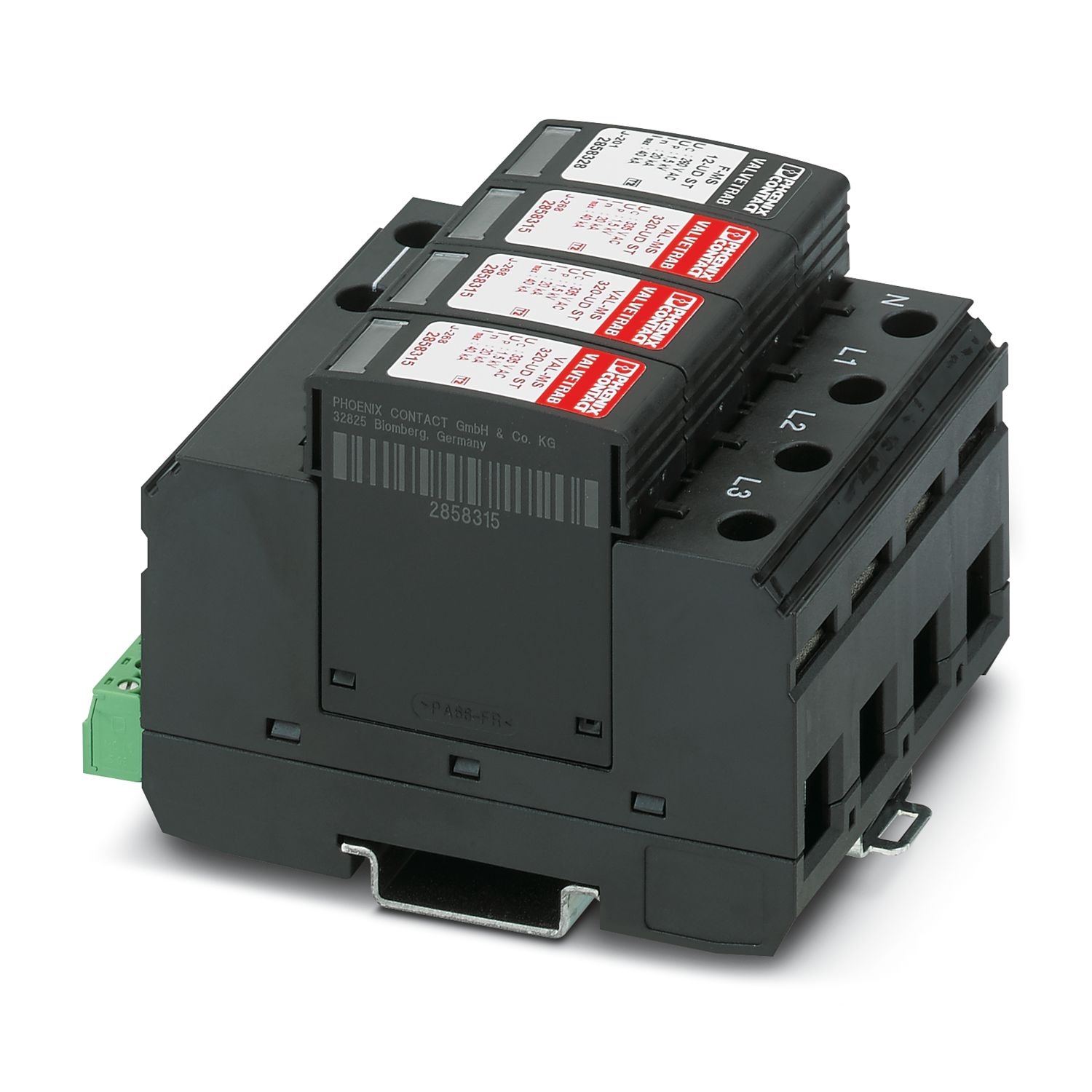 VAL-MS 320/3+1/FM-UD - Type 2 surge arrester - 2856689 VAL-MS 320/3+1/FM-UD - Type 2 surge arrester - 2856689