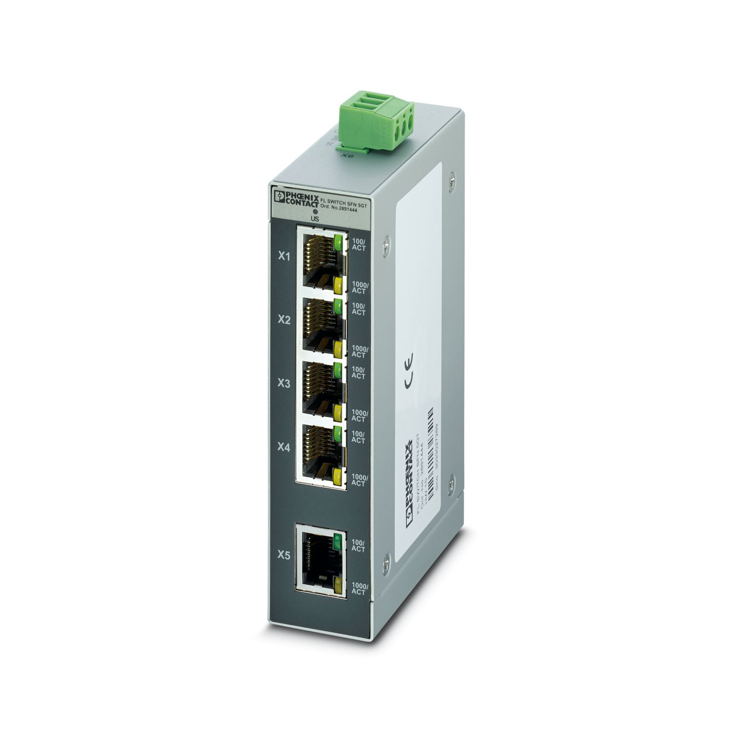 FL SWITCH SFN 5GT - Industrial Ethernet Switch - 2891444 FL SWITCH SFN 5GT - Industrial Ethernet Switch - 2891444