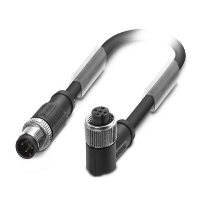 SAC-4P-M12MS/ 0,3-PUR/M12FR SH - Sensor-/Aktor-Kabel