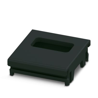 ICS25-F22U-9005 - Anschlussblende