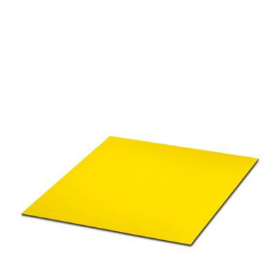 GPK/SK 300X280X0,8 YE/BK - Gravurplatte
