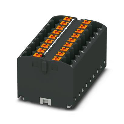 PTFIX 12X2,5-NS35A GY - Distribution block - 3273154