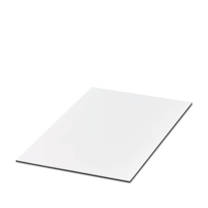 GPK/SK 296X200X1,5 WH/BK - Gravurplatte