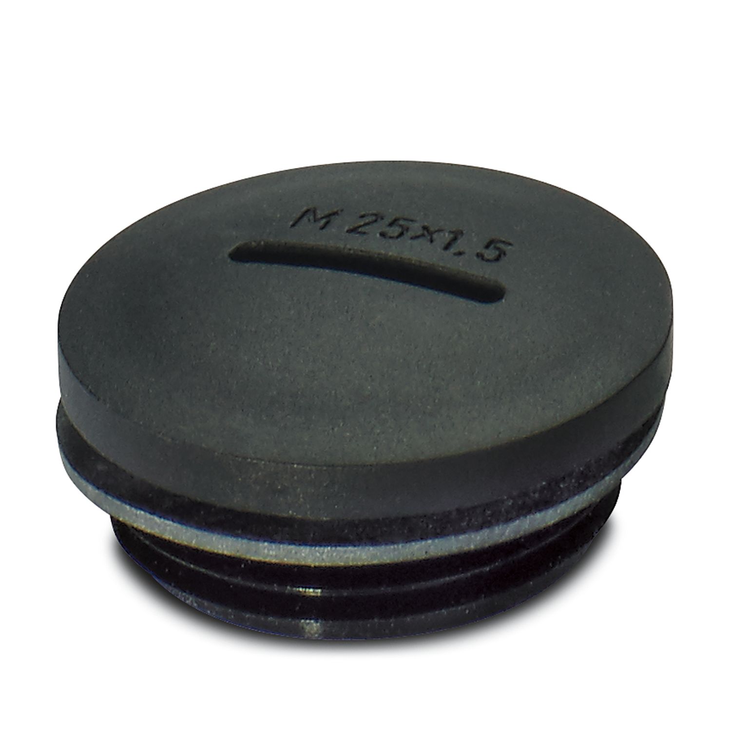 HC-K-BS-M25 BK - Filler plug - 1411245 | Phoenix Contact