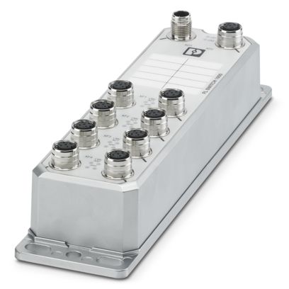 FL SWITCH 1600 montado sobre perfiles