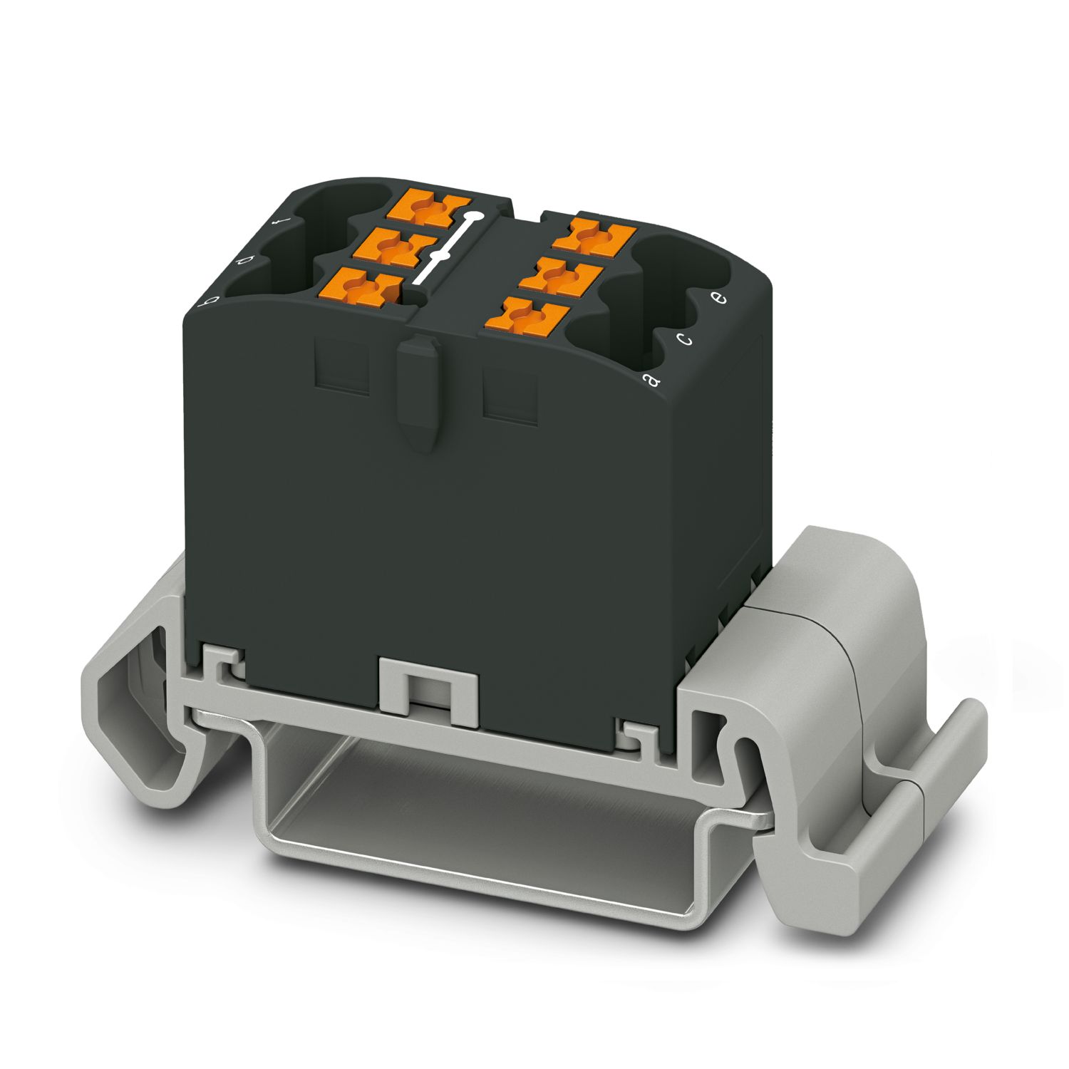 PTFIX 6X2,5-NS35A BK - Distribution block - 3273146 PTFIX 6X2,5-NS35A BK - Distribution block - 3273146