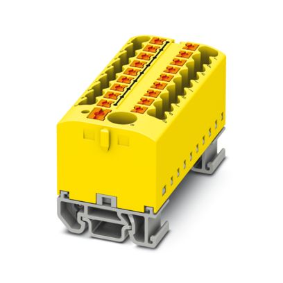 PTFIX 6/18X2,5-NS15A YE - Verteilerblock