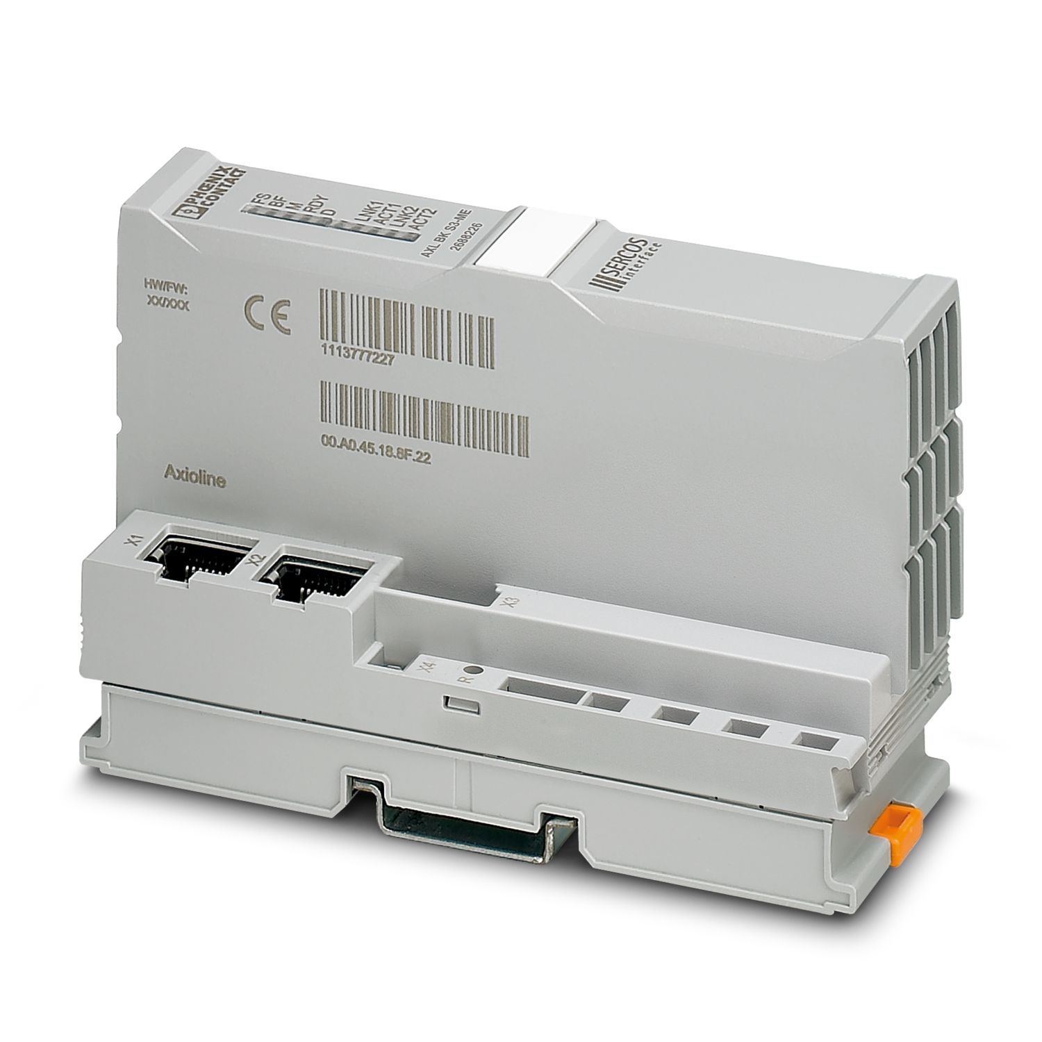 ZB 20,3 AXL UNPRINTED - Zack marker strip - 0829579 | Phoenix Contact