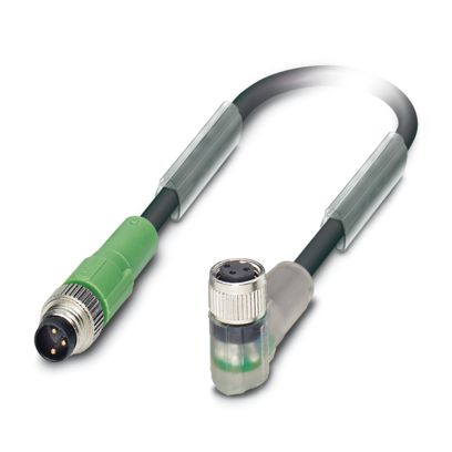 SAC-3P-M 8MS/1,5-PUR/M 8FR-2L - Sensor/actuator cable - 1682003 