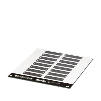 LS-EMSP-AL (50X15) BK CUS - Gerätemarker