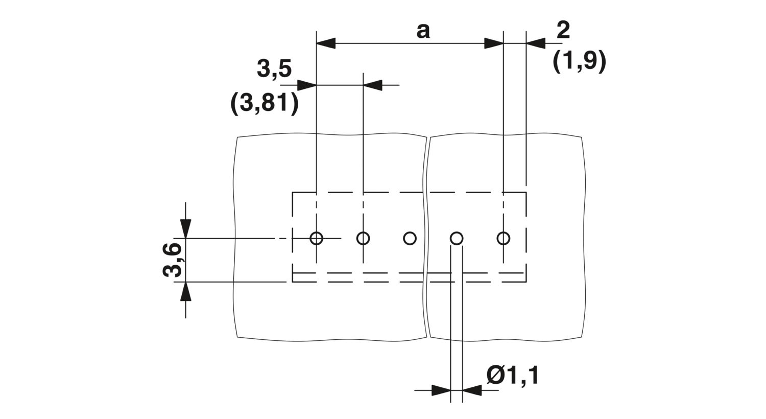 MKDS 1/ 4-3,5 - PCB terminal block - 1751264 | Phoenix Contact