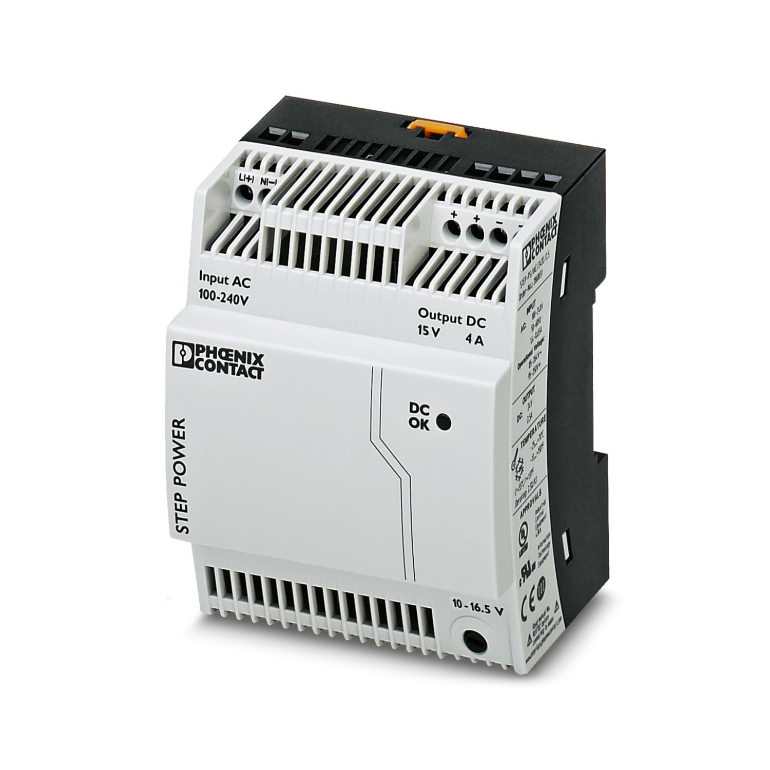 STEP-PS/ 1AC/15DC/4 - Power supply - 2868619 | Phoenix Contact