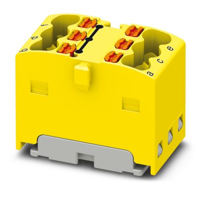 PTFIX 6X1,5 YE - Verteilerblock