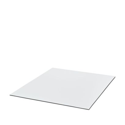 GPK/SK 610X610X0,8 WH/BK - Gravurplatte