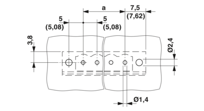 PCB插座-BCH-508VF-17 GY