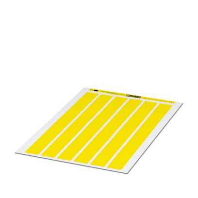 BMKL 26X10 YE CUS - Etikettenbogen DIN-A4