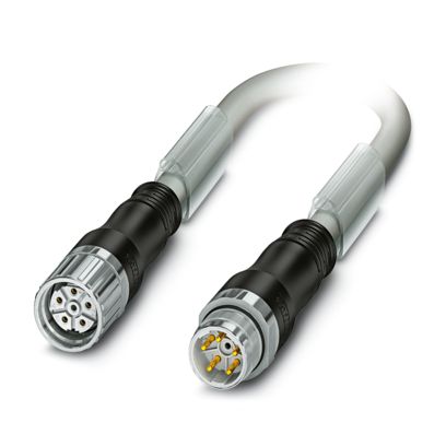 K-4E-M23 M9/5,0-A01/M23 F8 - Steckverbinder beidseitig kunststoffumspritzt