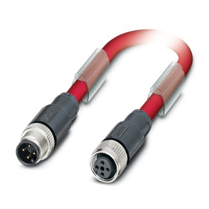 SAC-4P-M12MS/ 1,0-990/M12FS - Bus system cable - 1558425 | Phoenix 