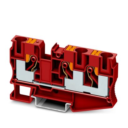PT 10-TWIN RD - Feed-through terminal block - 1375409