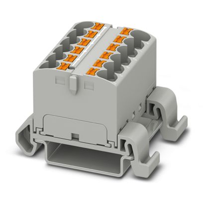 PTFIX 12X4-NS35A GY - Verteilerblock