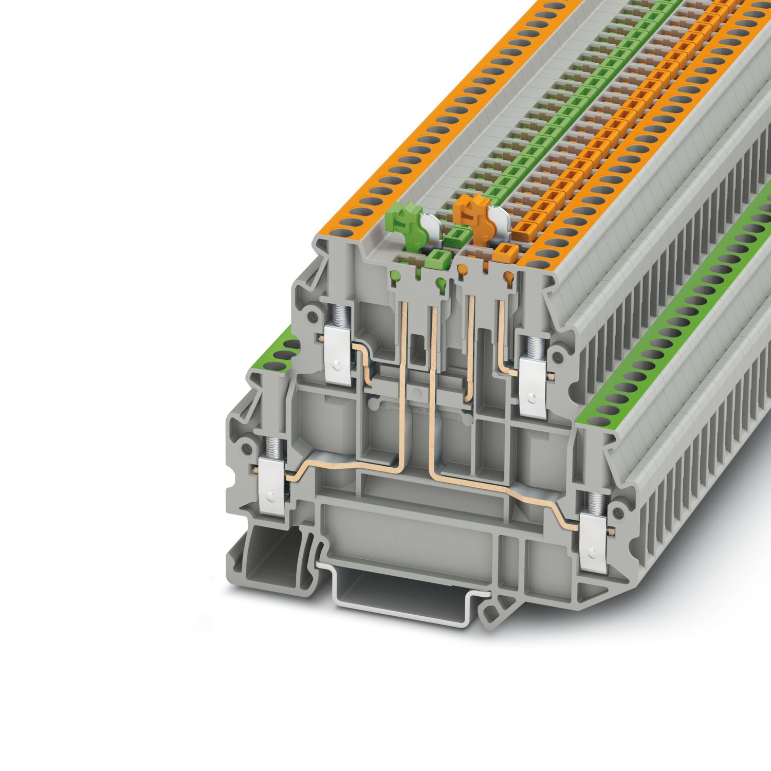 UTT 2,5-2MT-P/P - Knife-disconnect terminal block - 3044670 UTT 2,5-2MT-P/P - Knife-disconnect terminal block - 3044670