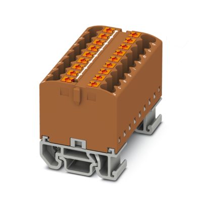PTFIX 18X2,5-NS15A BN - Verteilerblock