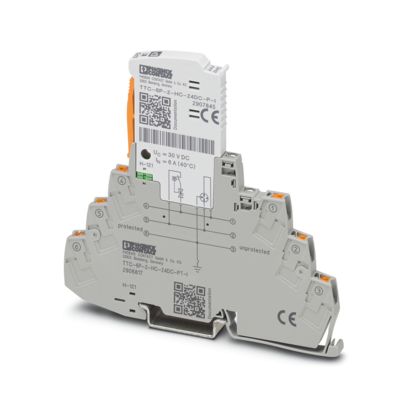 Thiết bị chống sét lan truyền - TTC-6P-2-HC-24DC-PT-I - Surge protection device (2906817)