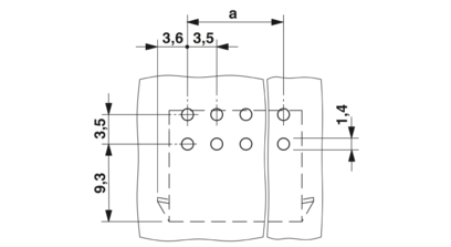 PCB插座-MCDN 1,5/ 3-G1-3,5 RNP14THR