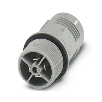 QPD W4X2,5 M25 FC GY - Panel feed-through (1424010)