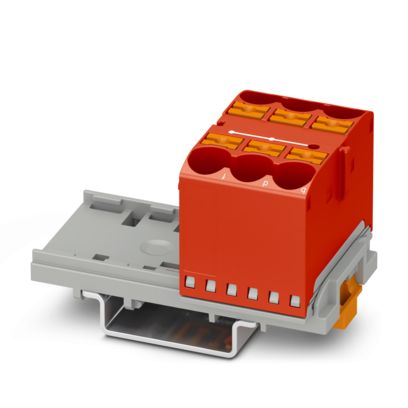 PTFIX 6X10/S-NS35 RD - Verteilerblock