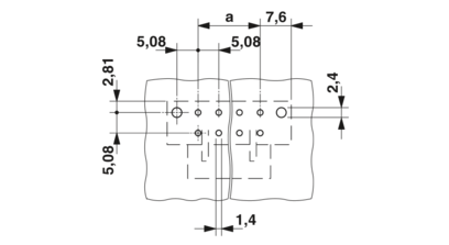 PCB插座-IC 2,5 HC/ 8-GF-5,08